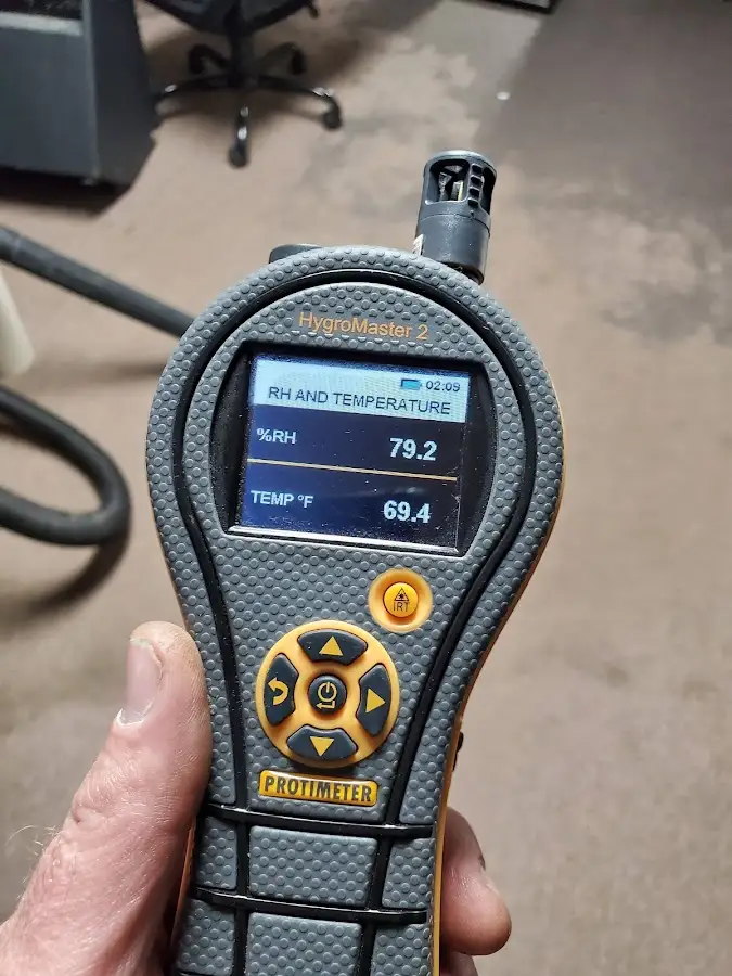 Moisture meter humidity assessment for Fire & Smoke Damage Restoration in Orangetree
